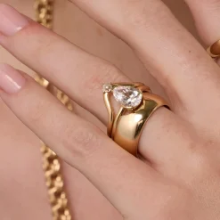 Marrow Fine Wedding Bands | Rings^Everyday Selene Cigar Band