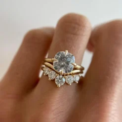 Marrow Fine Wedding Bands | Rings^Everyday Simple Wave Band | Gold Wave Shaped Band