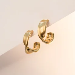Marrow Fine Earrings^Everyday Twist Hoops
