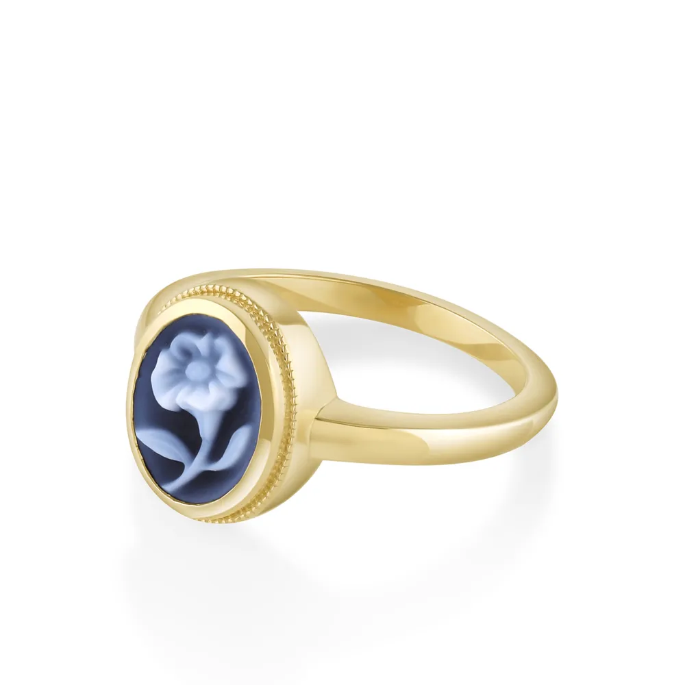 Marrow Fine For The Bride-to-be | Rings^Forget Me Not Cameo Ring