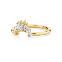 Marrow Fine For The New Mom | Wedding Bands^Gemma Ballerina Ring | Art Deco Inspired Wedding Ring