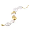 Marrow Fine For The Bride-to-be | Bracelets^Gold-Dipped Baroque Pearl Bracelet