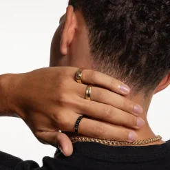 Marrow Fine Men's Bands | Wedding Bands^Half & Half Men's Band