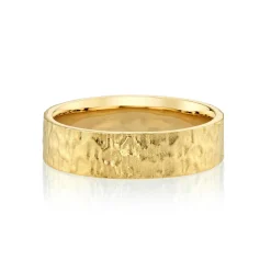 Marrow Fine Men's Bands | Wedding Bands^Hammered Men's Band | Textured Men's Wedding Band