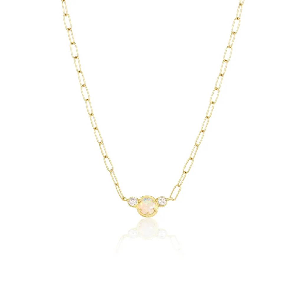 Marrow Fine Graduation Gifts | Necklaces^Juliette Opal Necklace 14kyellowgold