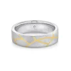 Marrow Fine Men's Bands | Wedding Bands^Kintsugi Men's Wedding Band 18k&platinum