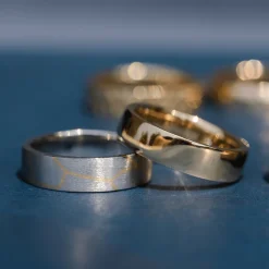 Marrow Fine Men's Bands | Wedding Bands^Kintsugi Men's Wedding Band 18k&platinum