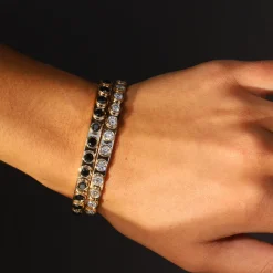 Marrow Fine Bracelets^LBC | Little Black Cuff with Black Diamonds