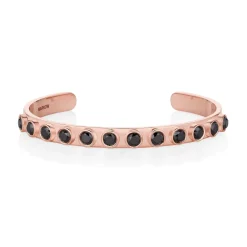 Marrow Fine Bracelets^LBC | Little Black Cuff with Black Diamonds