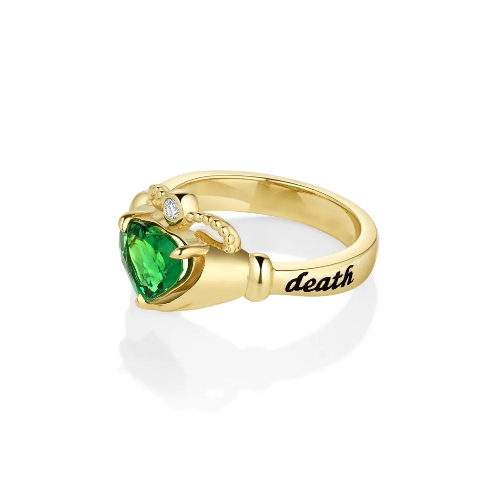 Marrow Fine Sammi's Favorites | Sempre Ring^Marrow x Sammi 1.35ct Tsavorite Sempre Ring 14kyellowgold