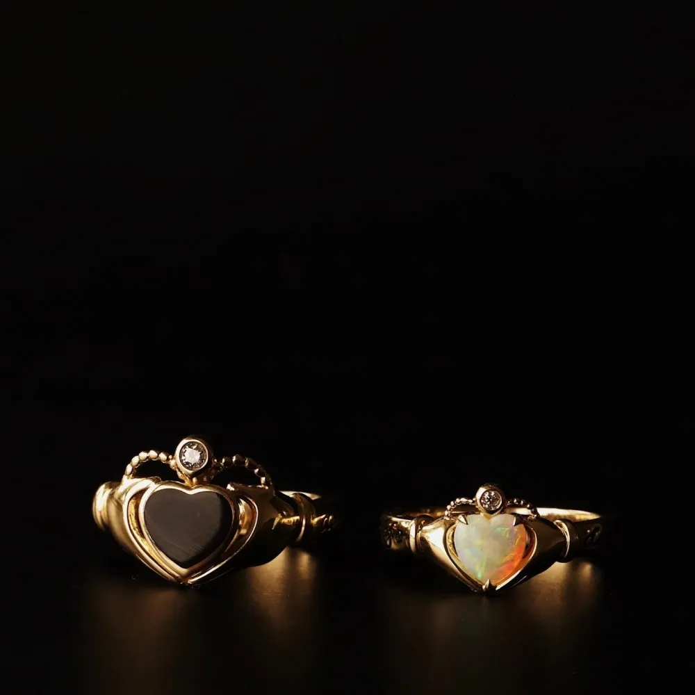 Marrow Fine Anniversary Gifts | Sammi's Favorites^Marrow x Sammi Enamel Sempre Ring 14kyellowgold