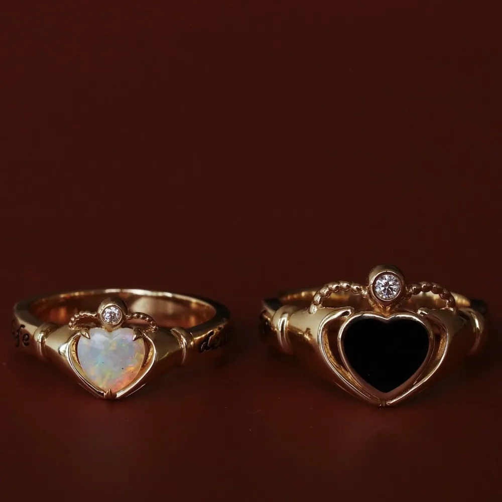 Marrow Fine Anniversary Gifts | Sammi's Favorites^Marrow x Sammi Enamel Sempre Ring 14kyellowgold