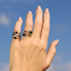 Marrow Fine Sempre Ring | Ready To Ship^Marrow x Sammi 4mm Onyx Sempre Ring