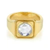 Marrow Fine Anniversary Gifts^Men's Rose Cut Signet Ring