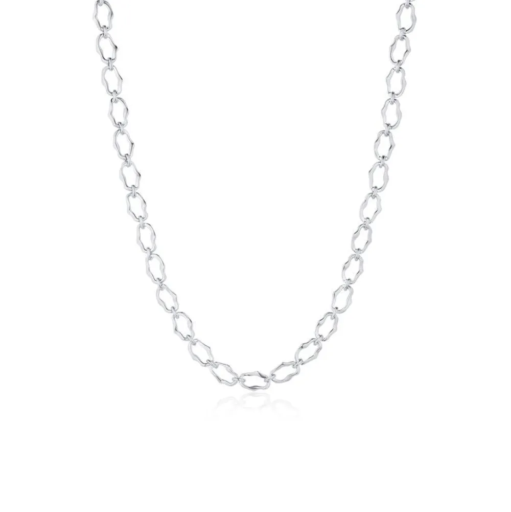 Marrow Fine Graduation Gifts | Necklaces^8mm Sculpted Link Gold Necklace