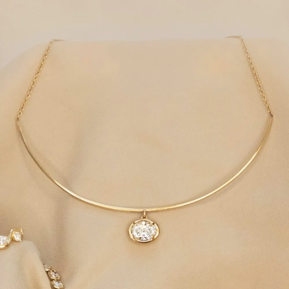 Marrow Fine For The Bride-to-be | Anniversary Gifts^Odette Oval Collar
