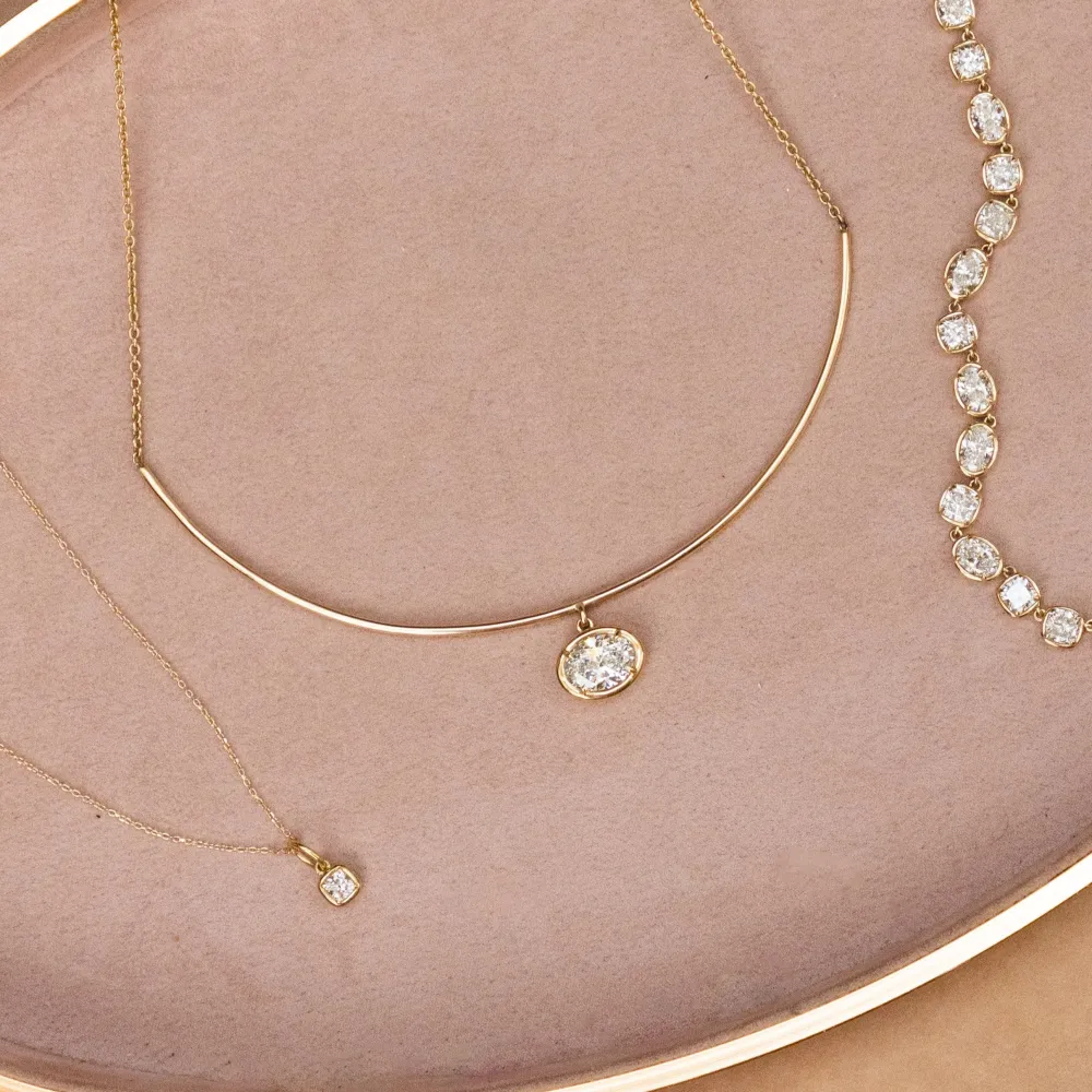 Marrow Fine For The Bride-to-be | Anniversary Gifts^Odette Oval Collar