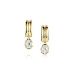Marrow Fine For The New Mom | For The Bride-to-be^Odette Oval Drop Earrings