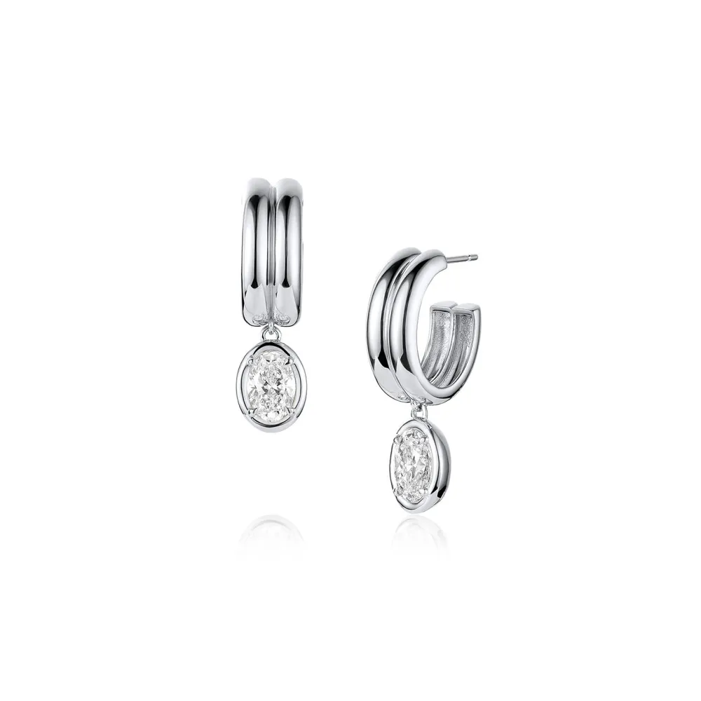 Marrow Fine For The New Mom | For The Bride-to-be^Odette Oval Drop Earrings