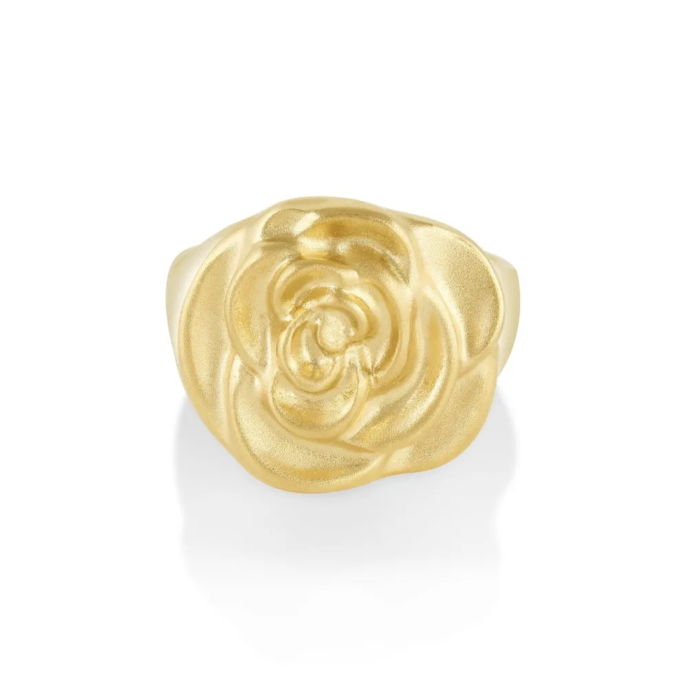 Marrow Fine Rings^Rose Signet
