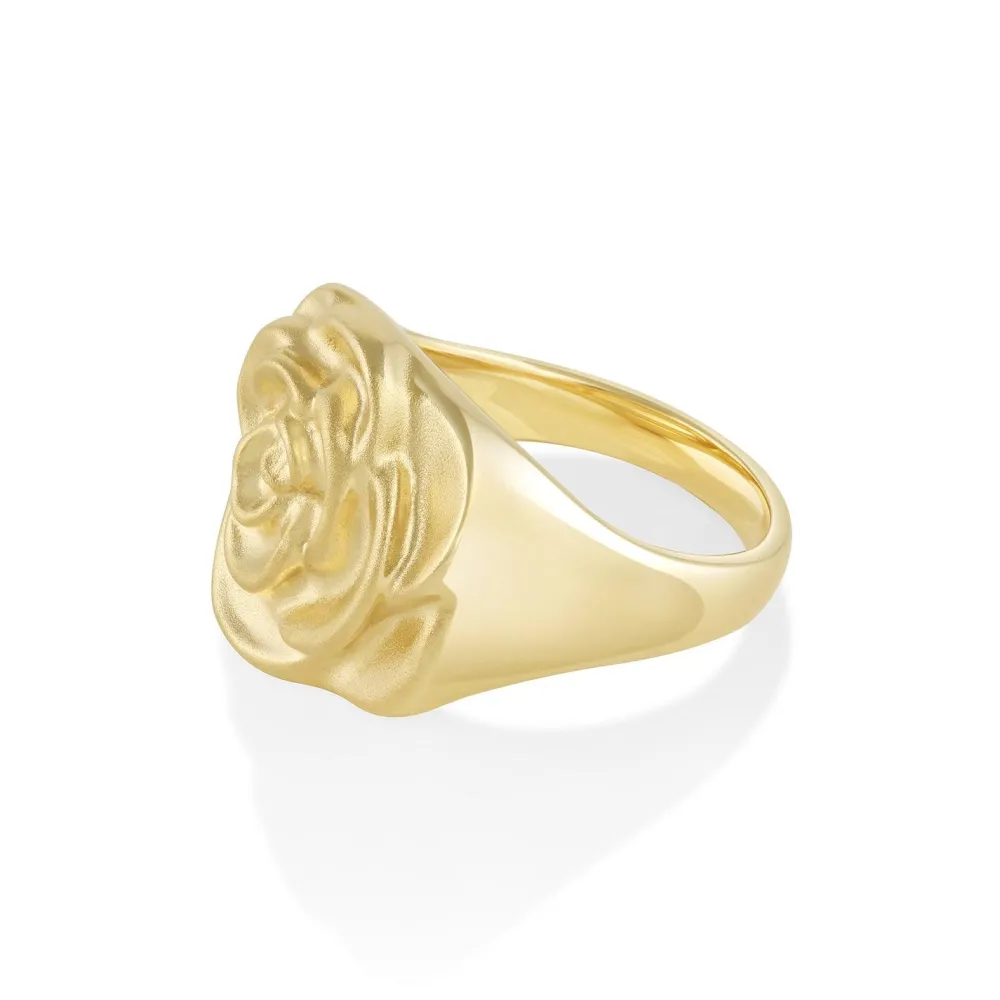 Marrow Fine Rings^Rose Signet