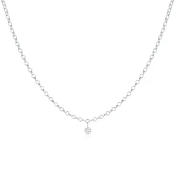 Marrow Fine Anniversary Gifts | Necklaces^Single Diamond Drop Choker