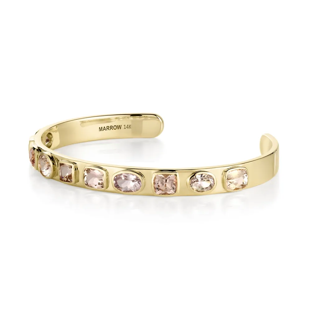 Marrow Fine Ready To Ship | Ready To Ship^6.41tcw Fancy Tanzanite Cuff 14kyellowgold