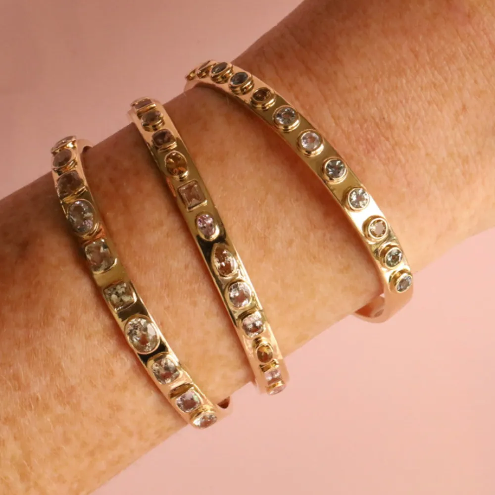 Marrow Fine Ready To Ship | Ready To Ship^6.41tcw Fancy Tanzanite Cuff 14kyellowgold
