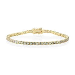 Marrow Fine One-of-a-kind Pieces | Bracelets^5.34tcw Green Sapphire Tennis Bracelet 14kyellowgold