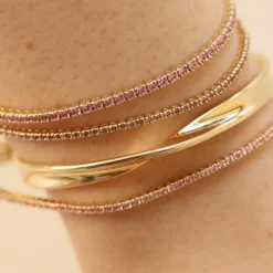 Marrow Fine One-of-a-kind Pieces | Bracelets^1.57tcw Lilac Sapphire Tennis Bracelet 14kyellowgold