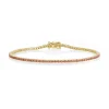 Marrow Fine One-of-a-kind Pieces | Bracelets^1.57tcw Persimmon Sapphire Tennis Bracelet 14kyellowgold