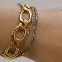 Marrow Fine One-of-a-kind Pieces | Bracelets^2.90tcw Seafoam Sapphire Tennis Bracelet 14kyellowgold