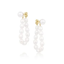 Marrow Fine For The Bride-to-be | Under^Teardrop Pearl Earrings