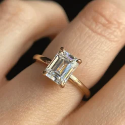 Marrow Fine Engagement Rings^The Annette Emerald Cut Engagement Ring