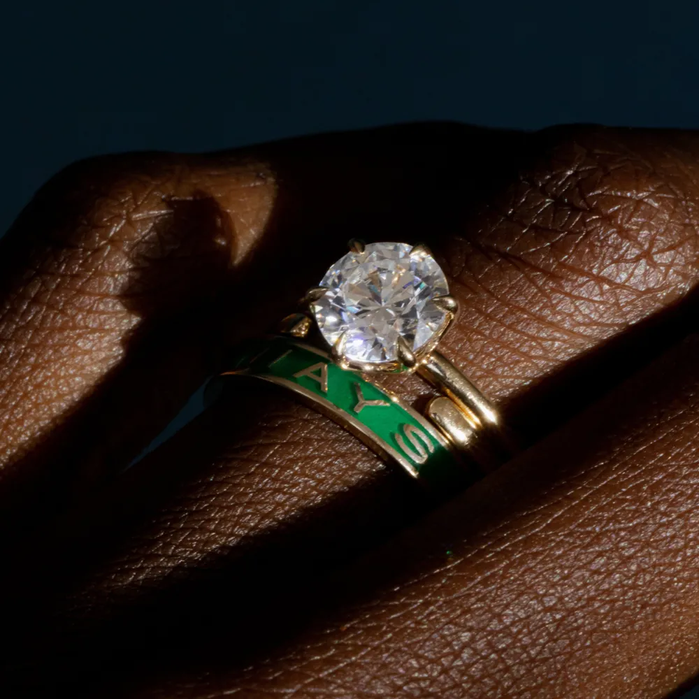 Marrow Fine Engagement Rings^The Camille Round Brilliant Solitaire Engagement Ring