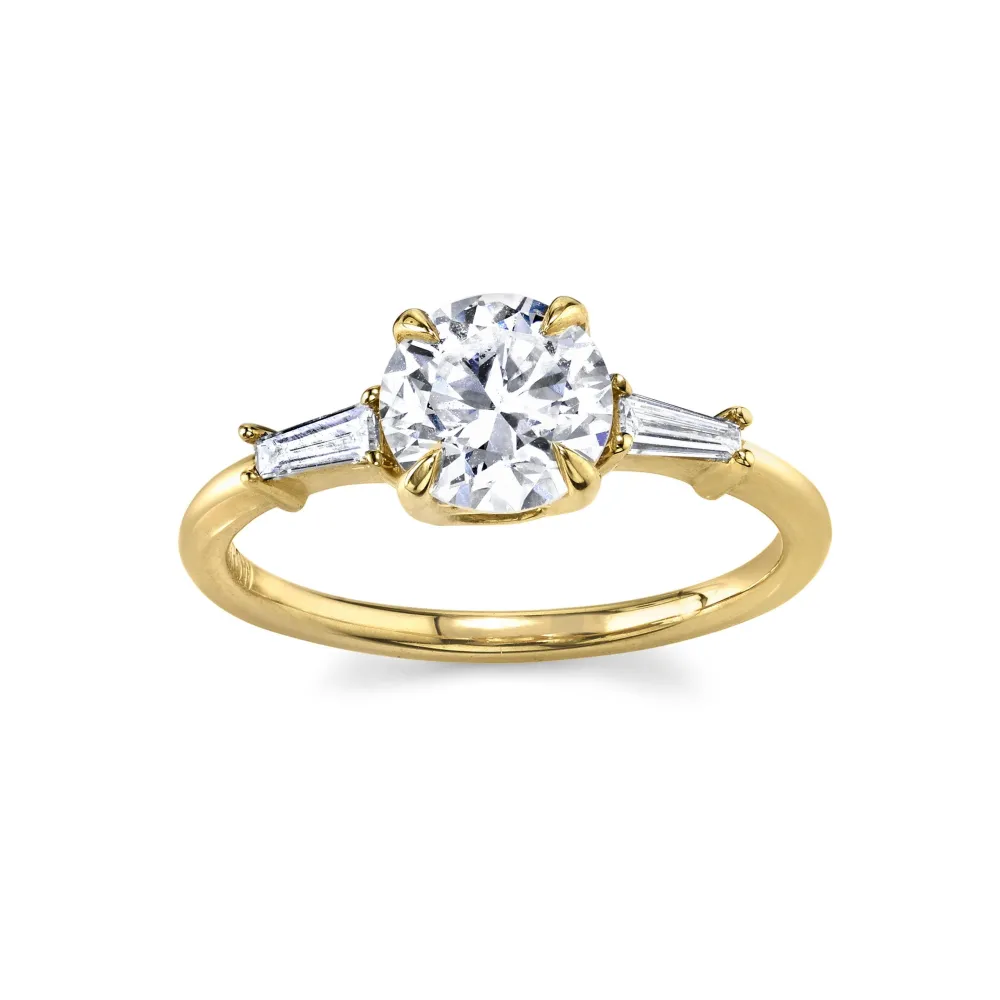Marrow Fine Engagement Rings^The Classic Baguette Engagement Ring