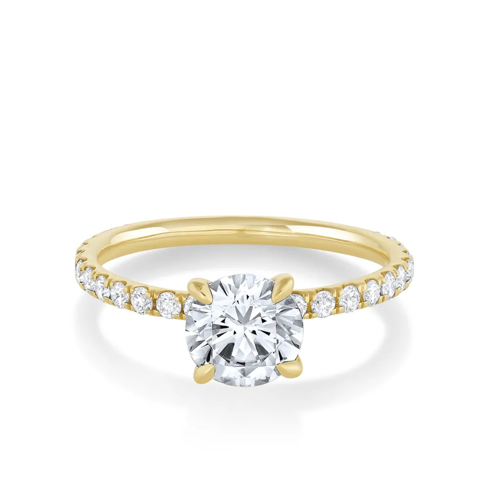 Marrow Fine Engagement Rings^The Frankie Pavé Engagement Ring