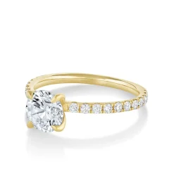Marrow Fine Engagement Rings^The Frankie Pavé Engagement Ring