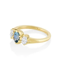 Marrow Fine Engagement Rings^The Simone Sapphire Oval Engagement Ring