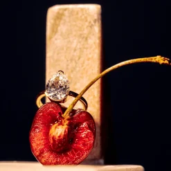 Marrow Fine Engagement Rings^The Sloane Pear Solitaire Engagement Ring