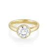 Marrow Fine Engagement Rings^The Tessa Bezel Round Solitaire Engagement Ring