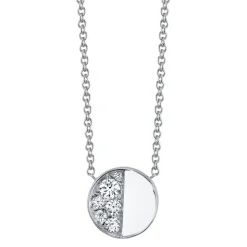 Marrow Fine For The New Mom | Anniversary Gifts^Under the Perfect Moon Pendant - Quarter Moon
