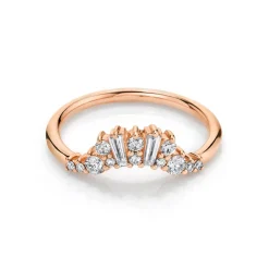 Marrow Fine Wedding Bands | Rings^White Diamond Aurora Nouveau Band
