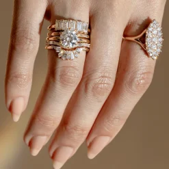 Marrow Fine Wedding Bands | Rings^White Diamond Aurora Nouveau Band