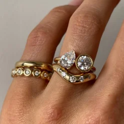 Marrow Fine Anniversary Gifts | Eternity Bands^White Diamond Billie Band