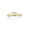 Marrow Fine Anniversary Gifts | Wedding Bands^White Diamond Bombé Band