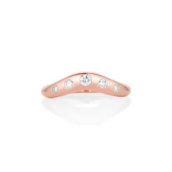 Marrow Fine Anniversary Gifts | Wedding Bands^White Diamond Bombé Band