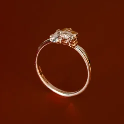 Marrow Fine Under | Under^White Diamond Cheetah Ring