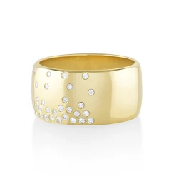 Marrow Fine Sammi's Favorites | Wedding Bands^White Diamond Cigar Band | Waterfall Diamond Band