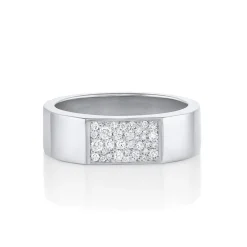 Marrow Fine Men's Bands | Wedding Bands^White Diamond Colson Band